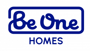 The main Be One Homes company logo.