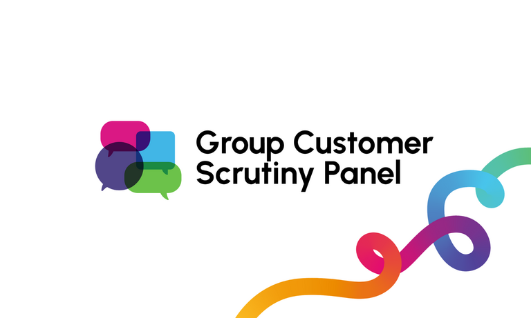The Group Customer Scrutiny Panel logo.