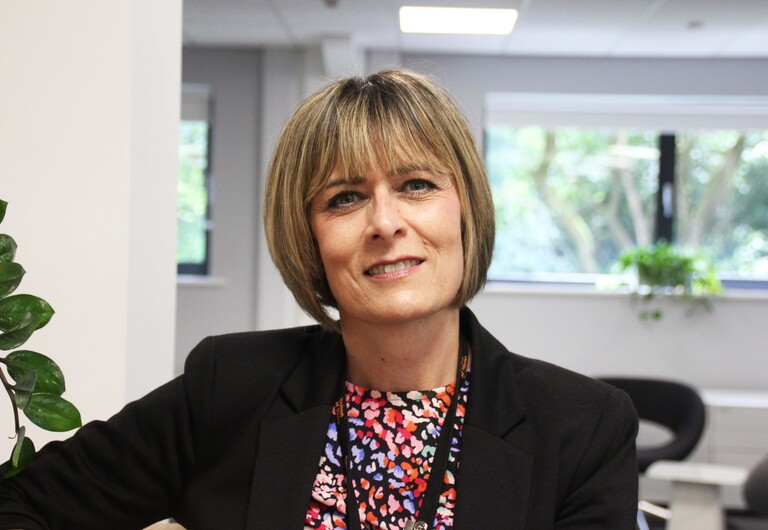 A portrait image of Noel Sharpe, our Chief Executive Officer.