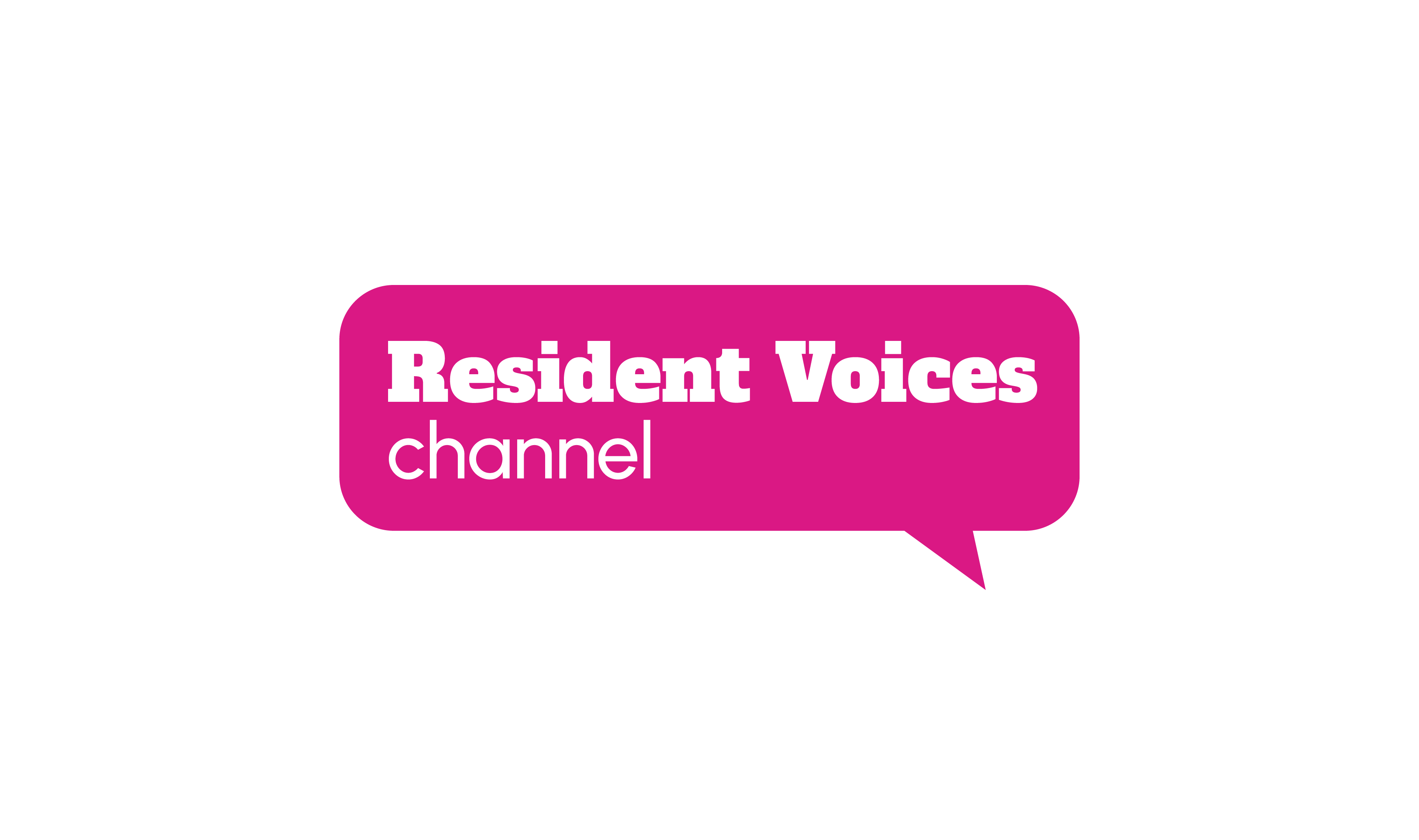 The Resident Voices Channel logo.