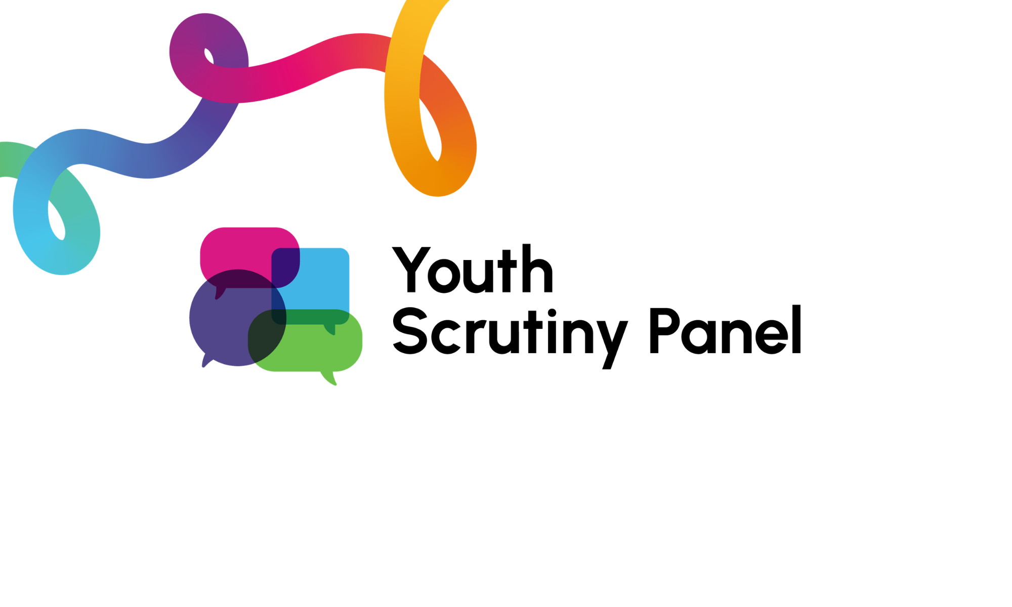 The Youth Scrutiny Panel logo.