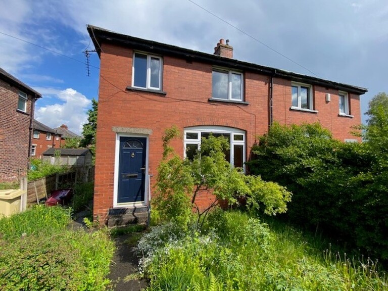 Image of the front of 8 Melville Road, Kearsley, Bolton, Greater Manchester, BL4 8JD.