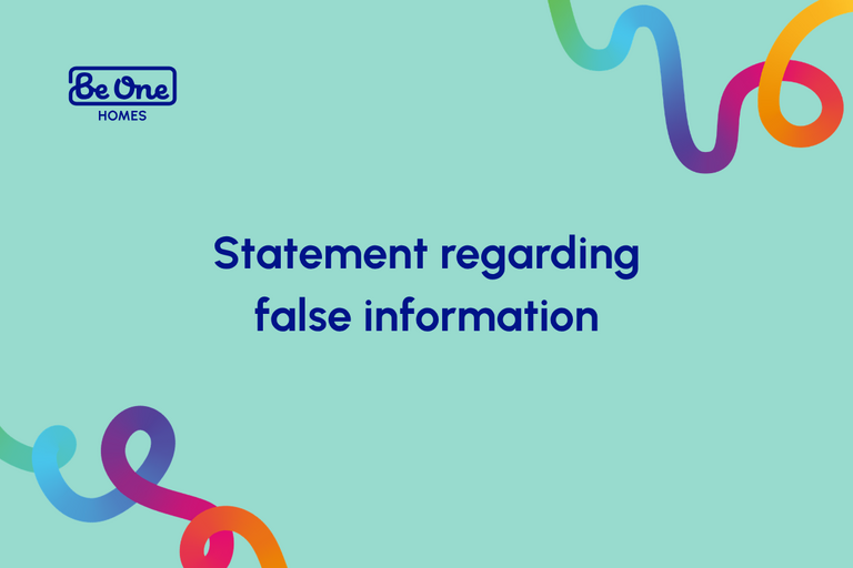 Statement regarding false information being circulated on social media