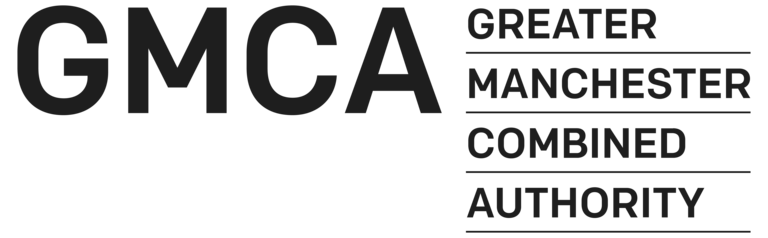 The Greater Manchester Combined Authority (GMCA) logo.