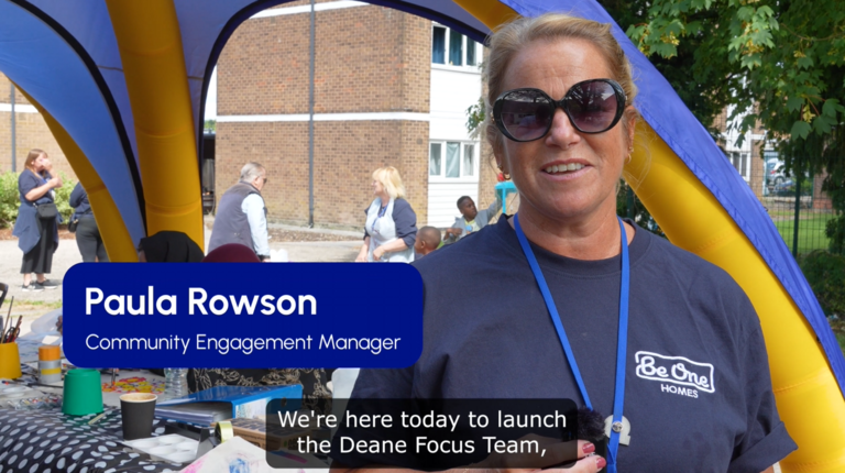 Video thumbnail image showing Paula Rowson, our Community Engagement Manager.