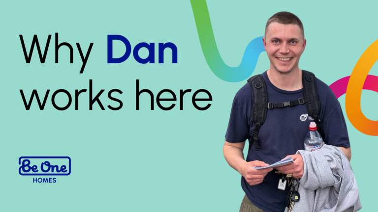Thumbnail image reading 'Why Dan works here'. It includes an image of Dan smiling at the camera.